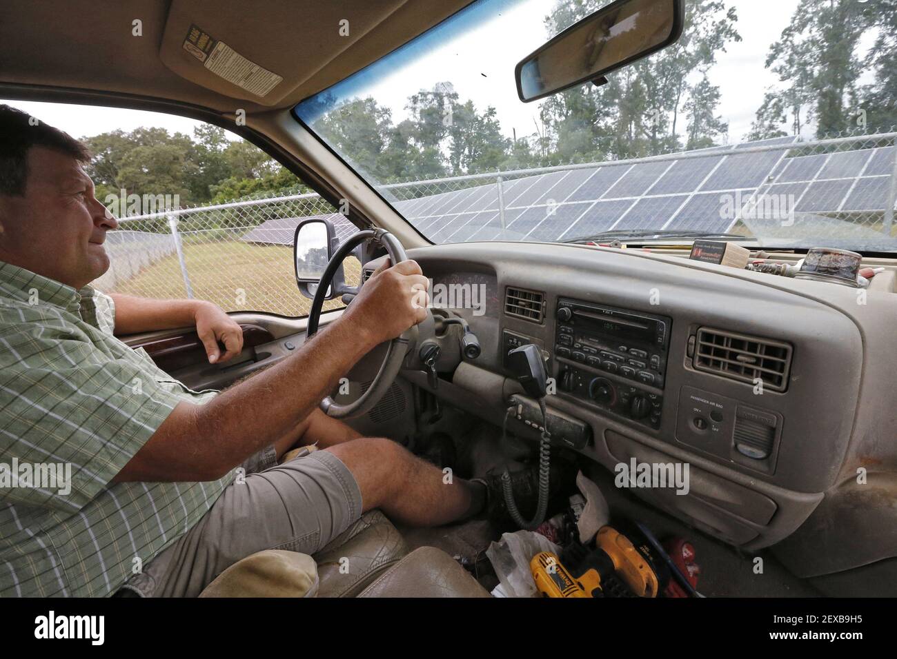 Farmer Donald Chase leases land on his Oglethorpe, Ga., farm for solar farms. (Photo by Bob