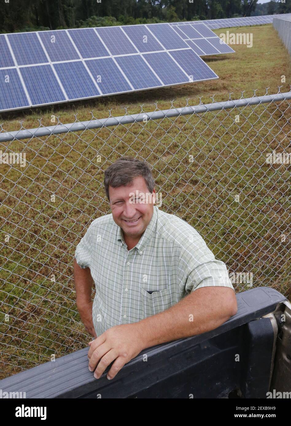 Farmer Donald Chase leases land on his Oglethorpe, Ga., farm for solar farms. (Photo by Bob