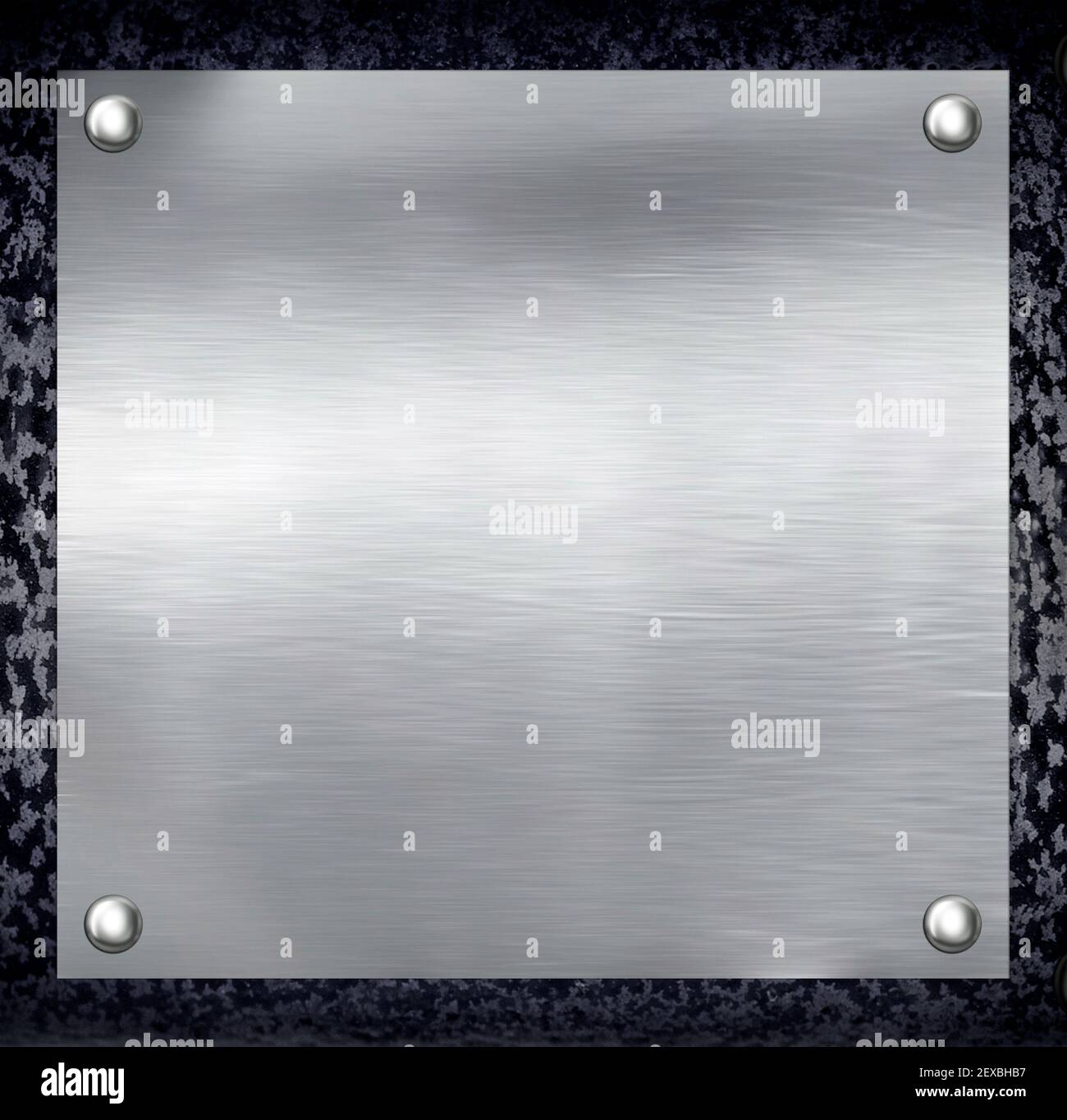 Metal plate steel background Stock Photo - Alamy