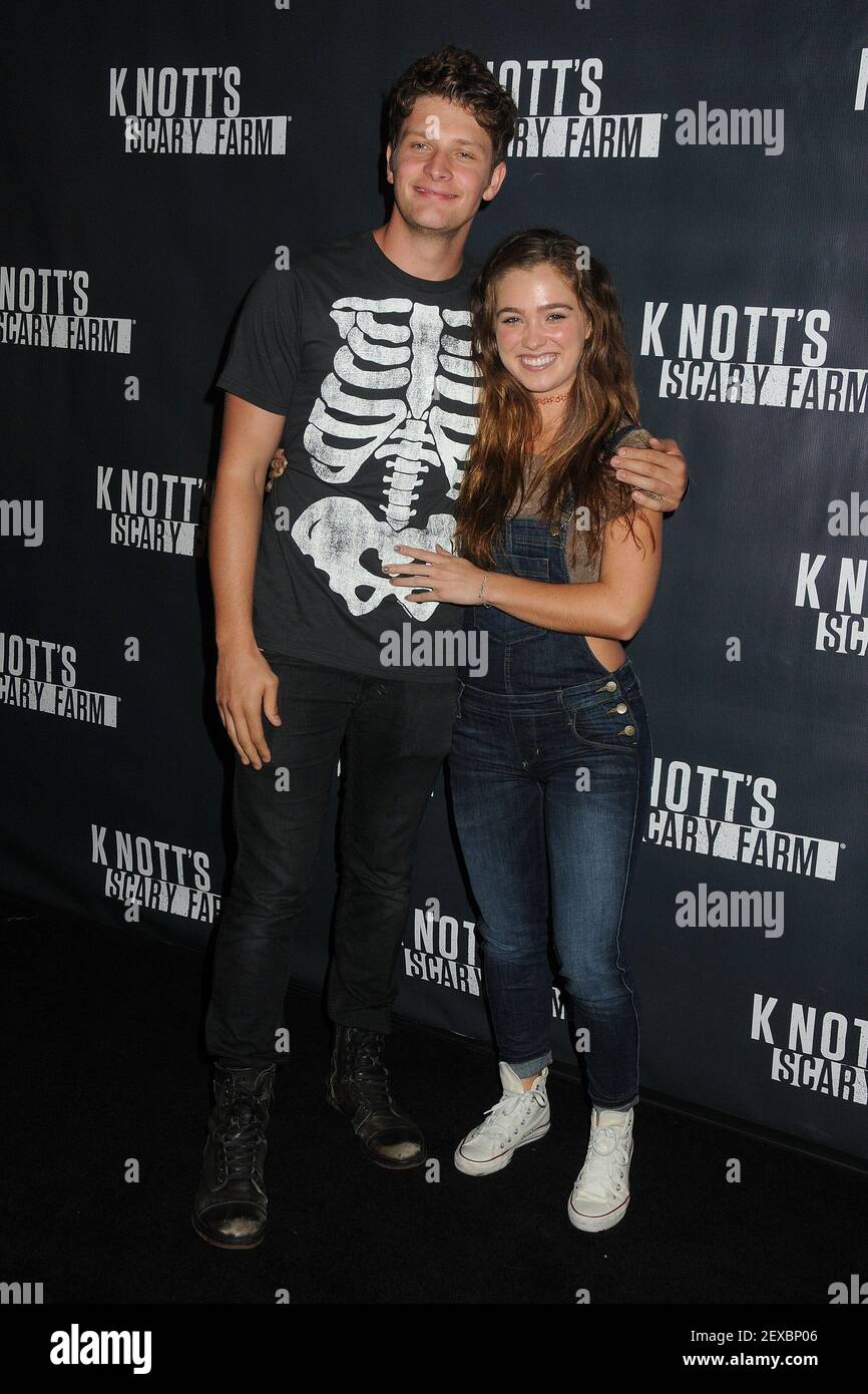 1 October 2015 - Buena Park, California - Brett Dier, Haley Lu