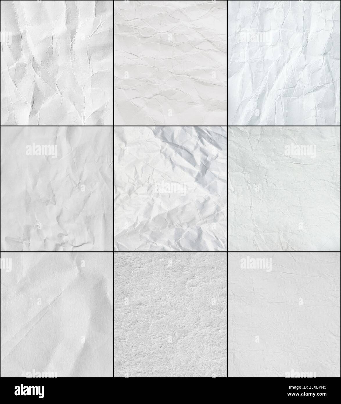 Set paper texture. Hi res Stock Photo Alamy