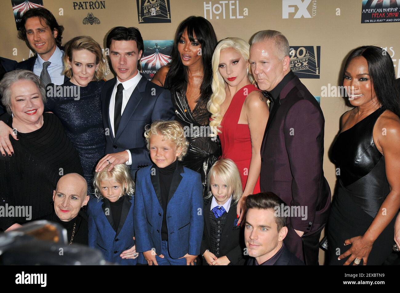 American Horror Story: Hotel" Cast & Crew at the "American Horror Story:  Hotel" Los Angeles Premiere held at the Premiere House at Regal Cinemas  L.A. LIVE in Los Angeles, CA on Saturday,