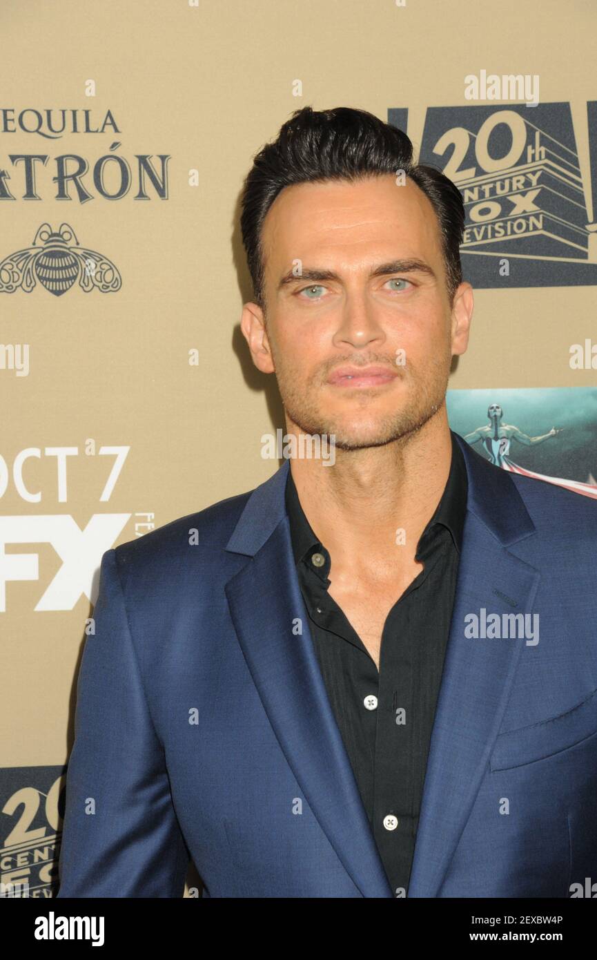 Cheyenne Jackson attends the American Horror Story Hotel Premiere, held ...