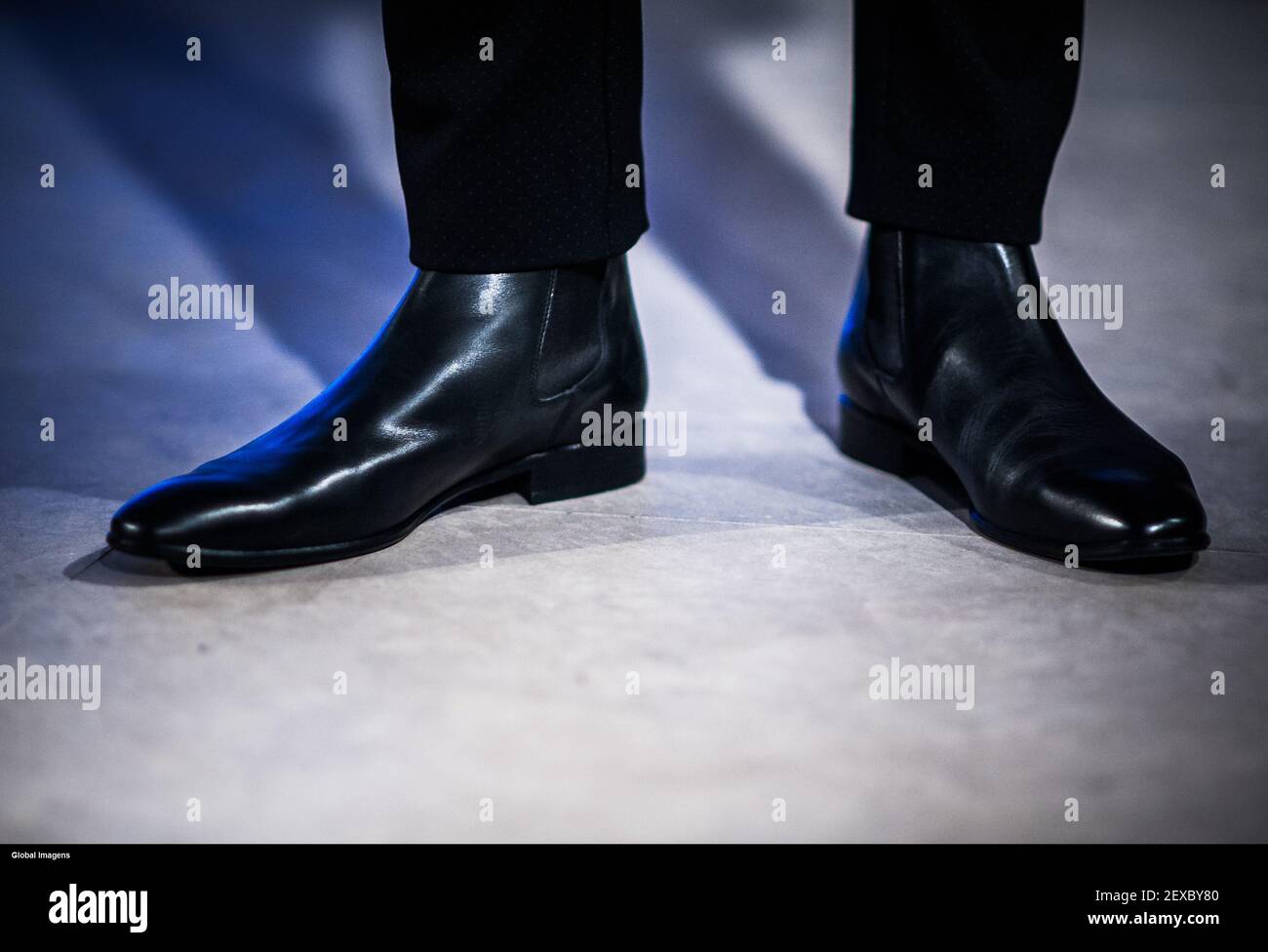 GuimarÃƒÂ£es, 05/10/2015 - Cristiano Ronaldo presented this morning its new  collection of CR7 Shoes on platform of Arts. (Gonzalo Delgado / Global  Images) *** Please Use Credit from Credit Field *** Stock Photo - Alamy