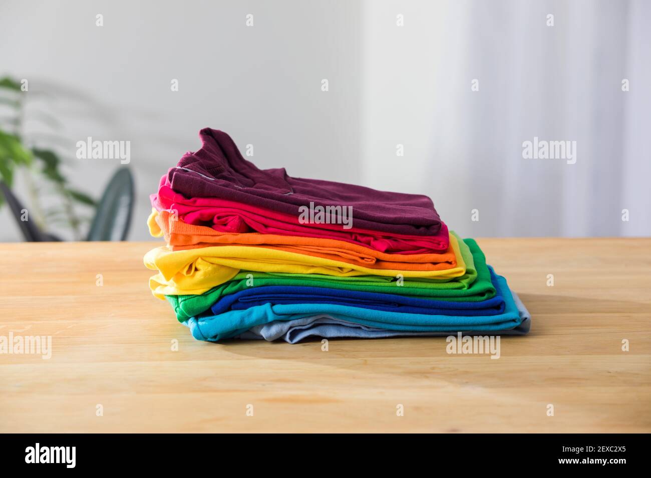 Being tidy and super organized helps to bring order to chaos Stock Photo