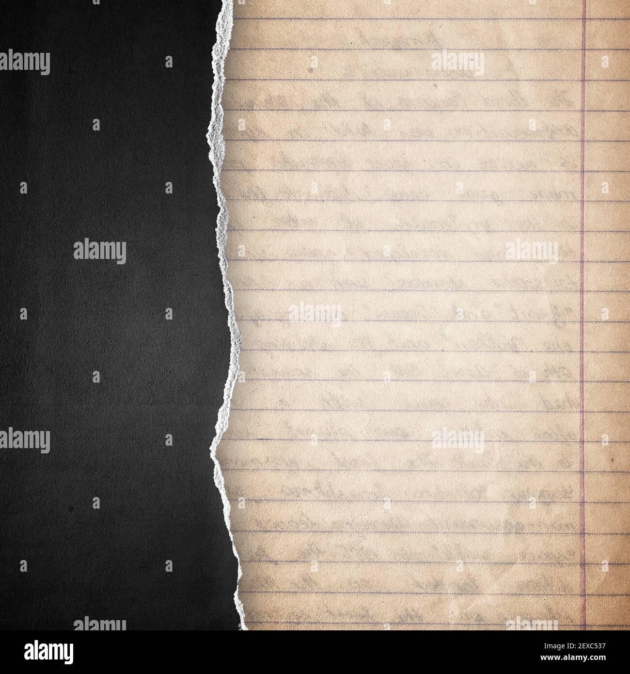 Rip black paper background Stock Photo - Alamy