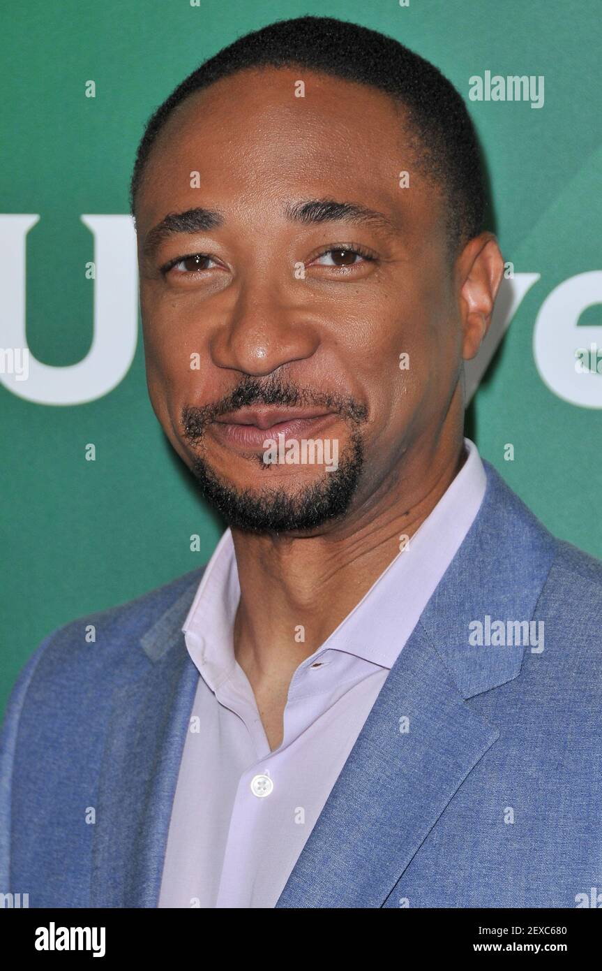 Damon Gupton arrives at the 2015 NBCUniversal Press Tour - Day 2 held ...