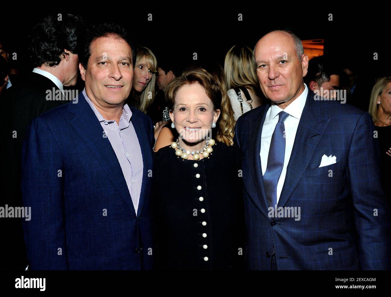 LR Ziel Feldman, Harriet Weintraub and Alex von Bidder attend "The