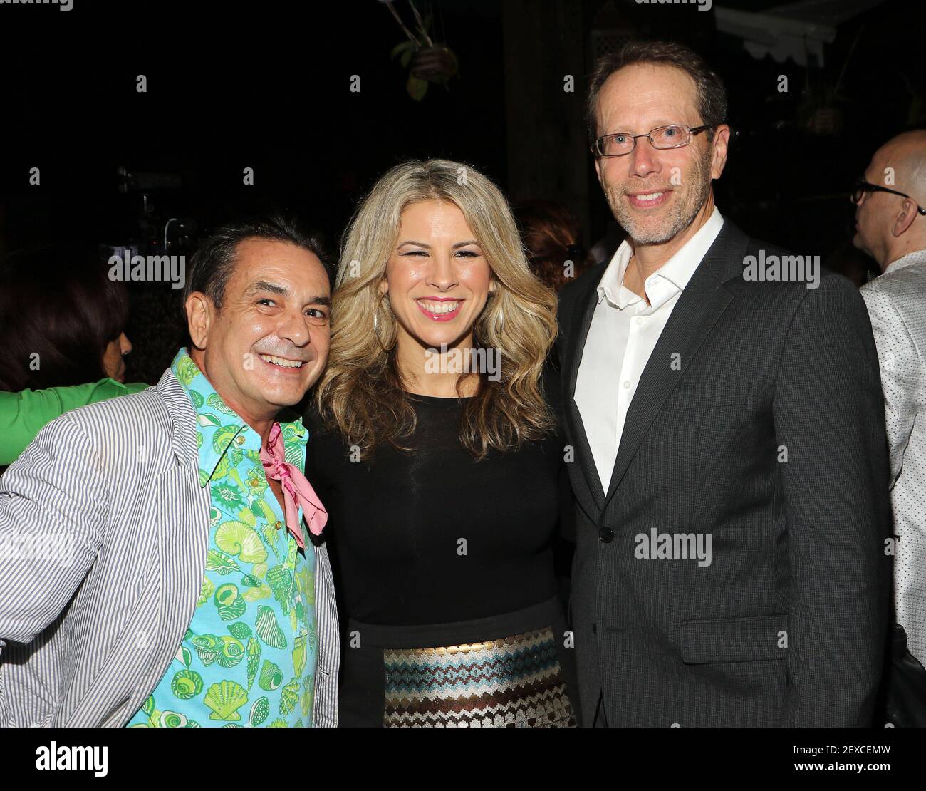 MIAMI,Fl -Oct 13: Alexis Rodriguez Duante, Anna del Rio Chong and Mark