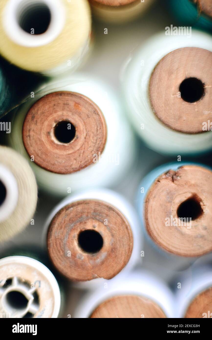 Abstract cotton threads hi-res stock photography and images - Alamy