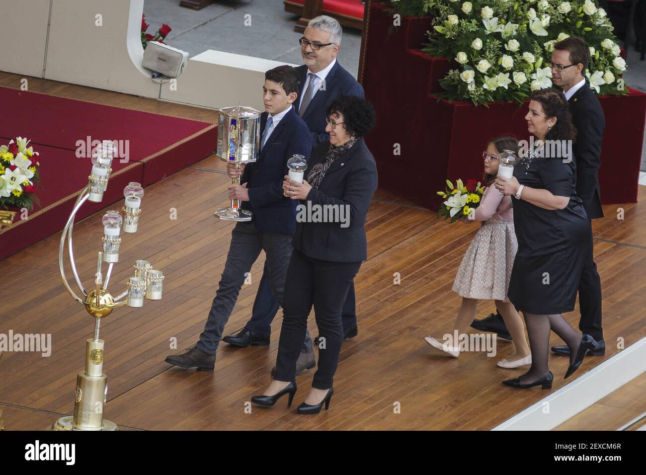 The relics of Louis and Zelie Martin, parents of St. Therese of Lisieux ...