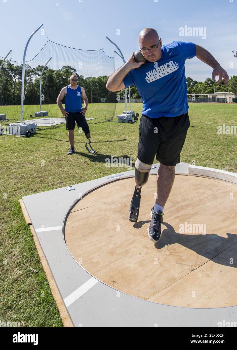 Tech. Sgt. Jason Caswell, an Air Force wounded warrior athlete ...