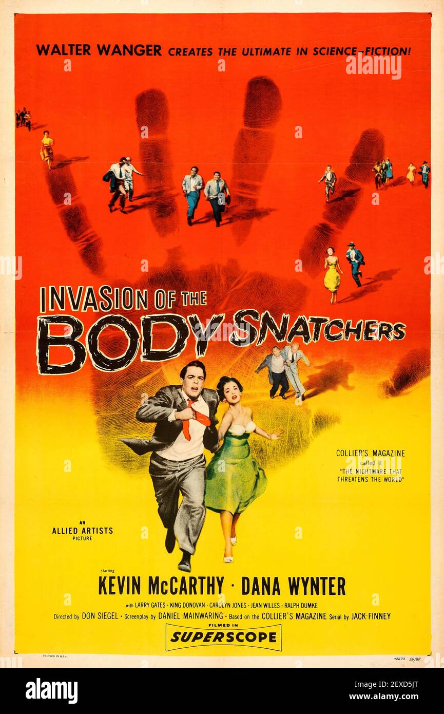 Horror film movie poster hi-res stock photography and images - Alamy