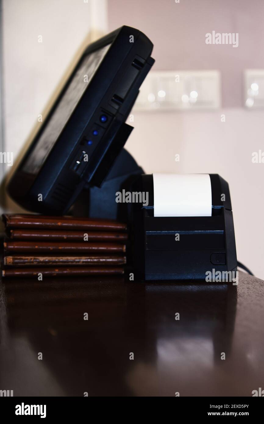 Cashier machine for restaurant sale