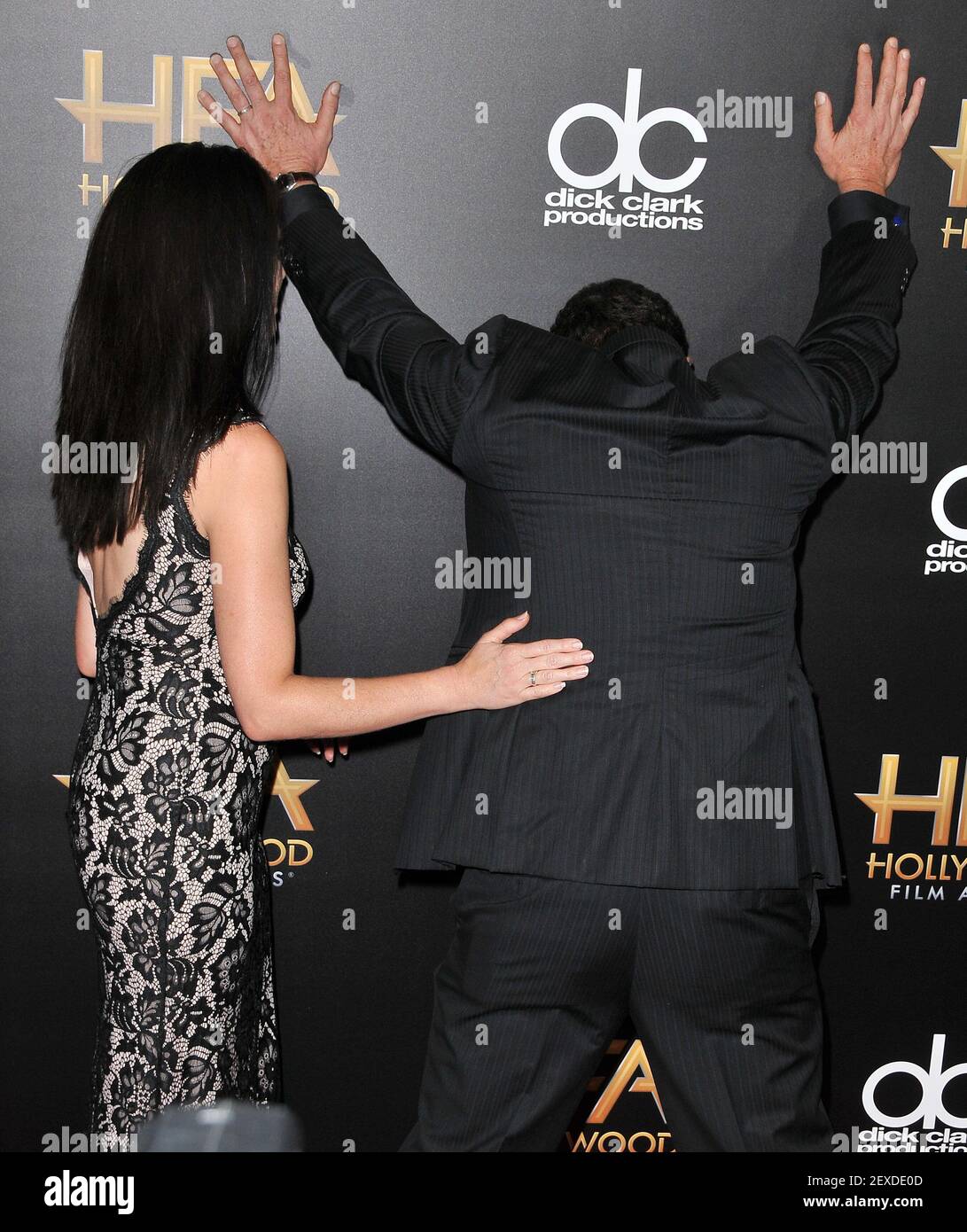 (LR) Amy Reinhold and Judge Reinhold arrives at the 19th Annual Hollywood Film Awards held at