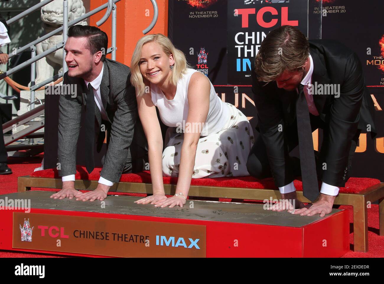 Jennifer Lawrence And Josh Hutcherson Holding Hands