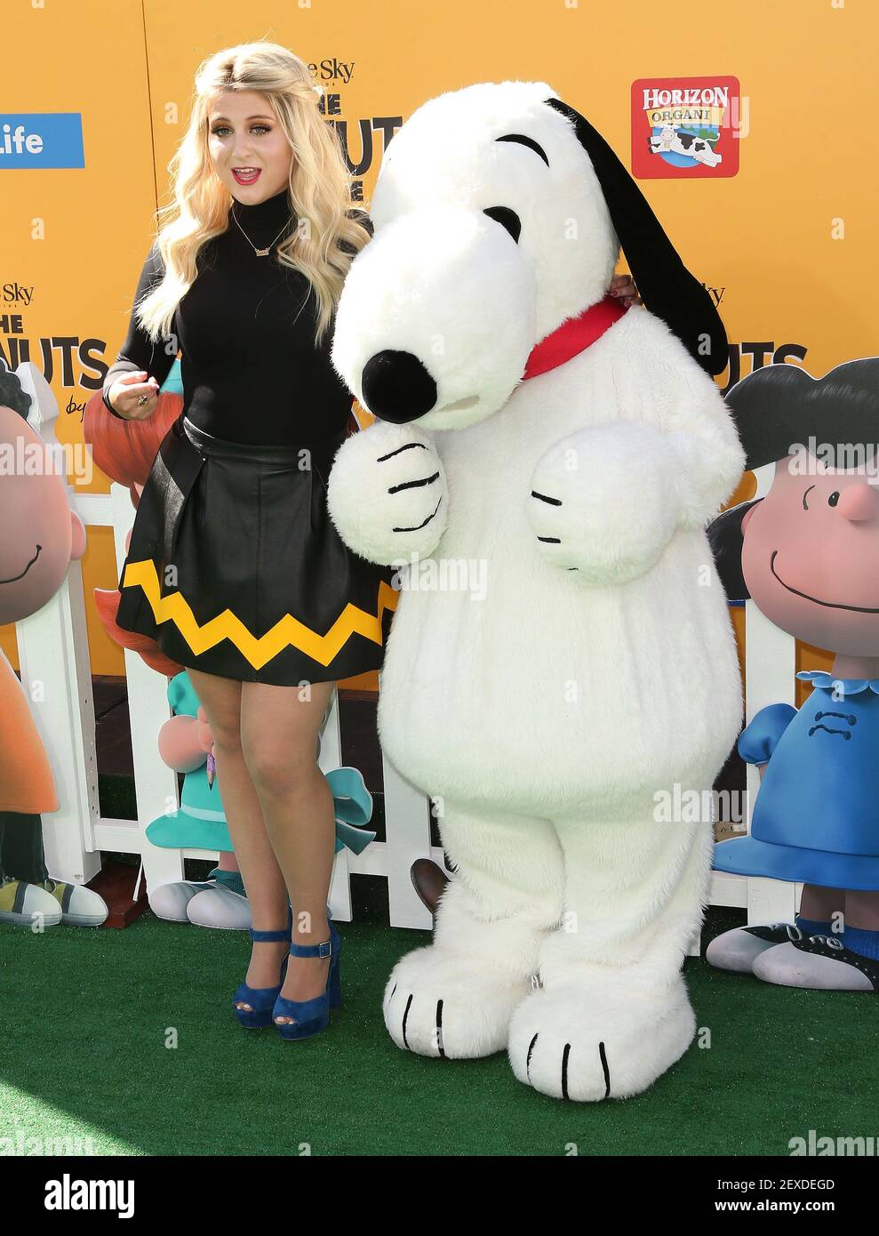 1 November 2015 Westwood, California Meghan Trainor. "The Peanuts