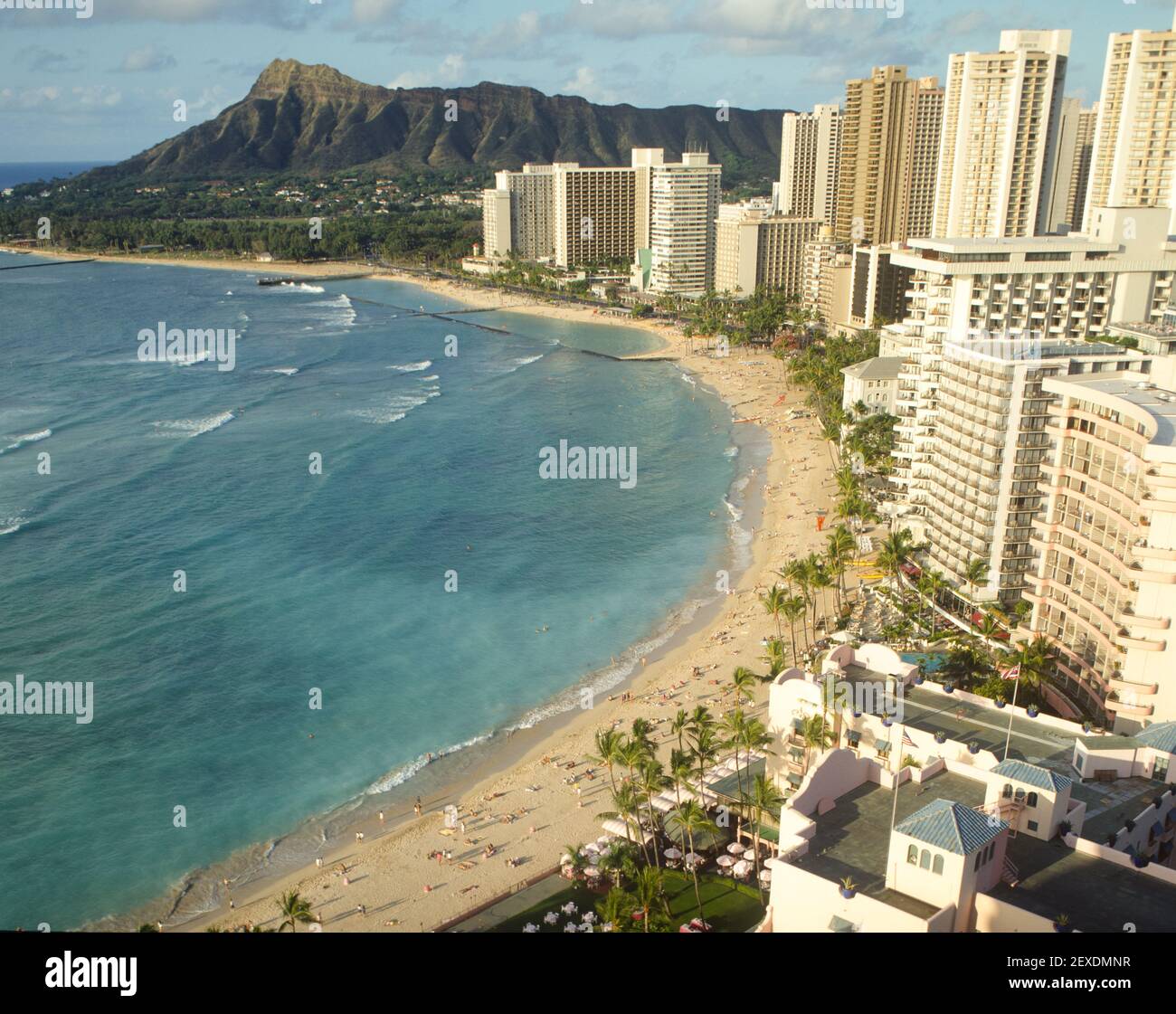 Usa hawaii oahu waikiki hi-res stock photography and images - Alamy