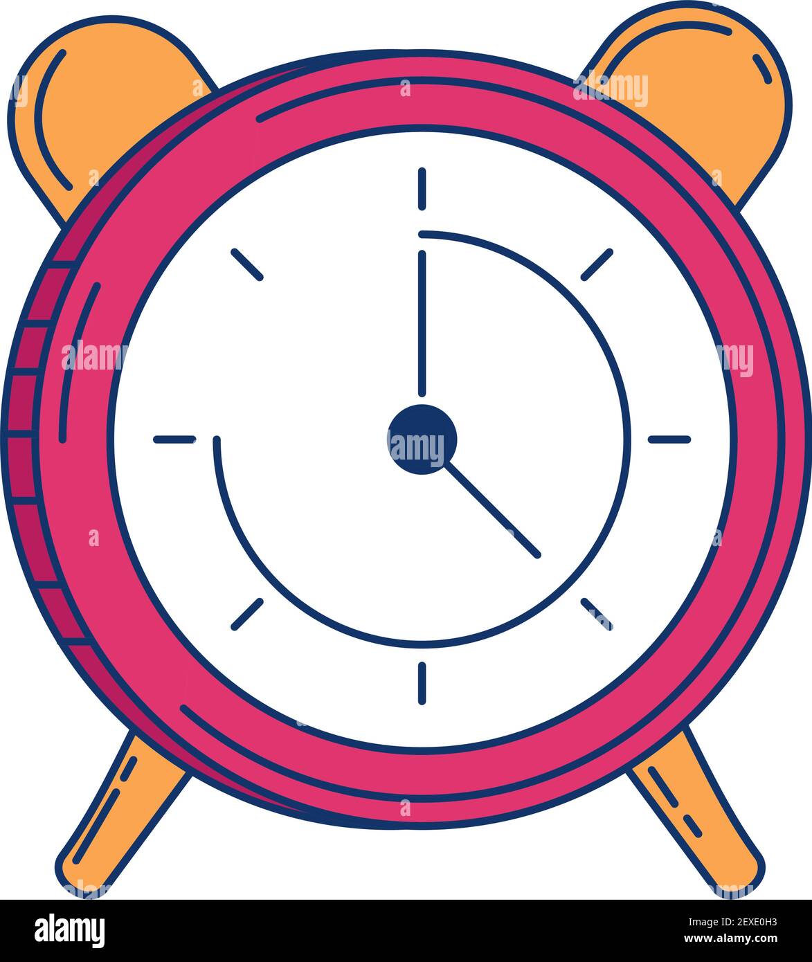 alarm clock time wakeup icon Stock Vector Image & Art Alamy
