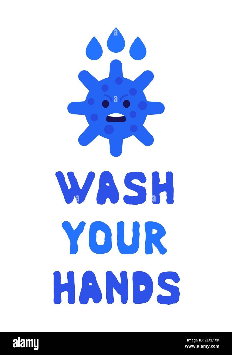 Wash hands poster hi-res stock photography and images - Alamy