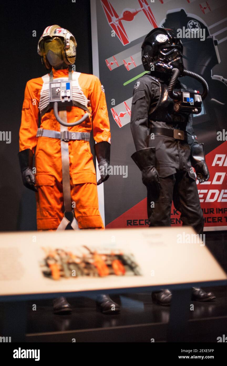 X Wing Pilot from Return of the Jedi TIE Fighter pilot from A New