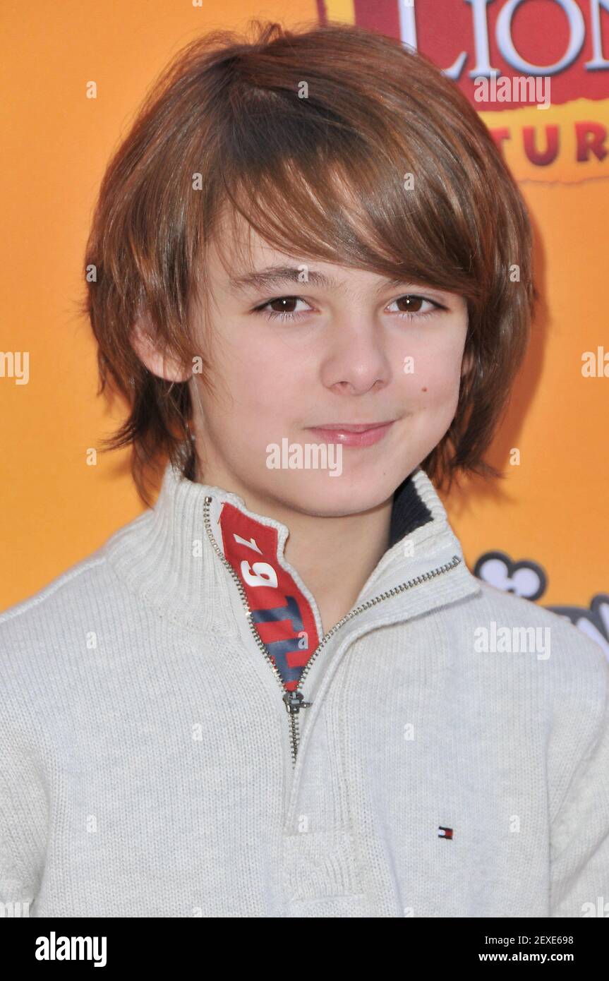 Max Charles arrives at Disney's "The Lion Guard Return Of The Roar" TV