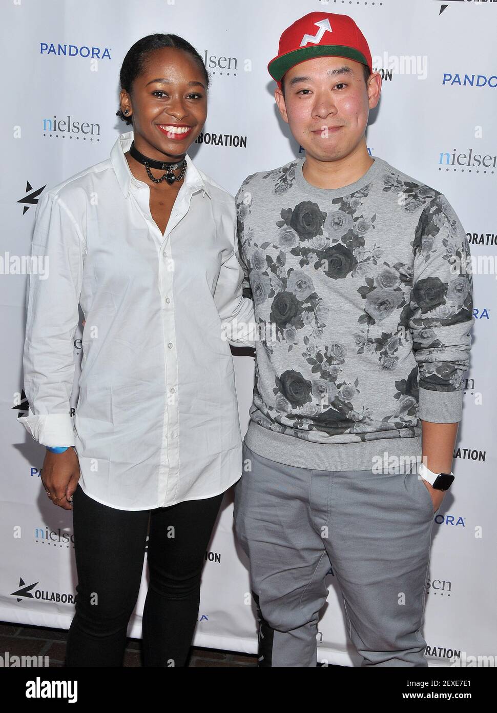 (LR) Freddie Ransome and Kane Diep of Buzzfeed arrives at