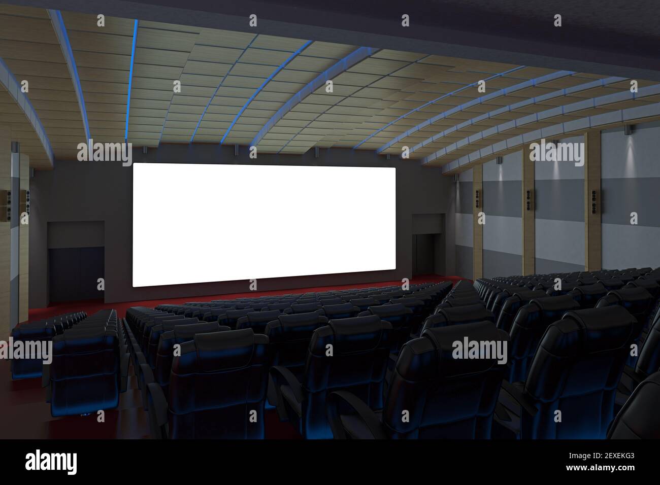 Cinema Movie Theater Stock Photo Alamy