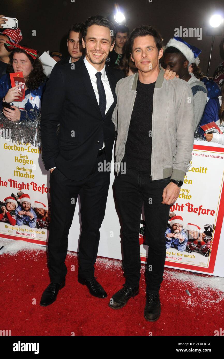 18 November 2015 Los Angeles, California James Franco, James