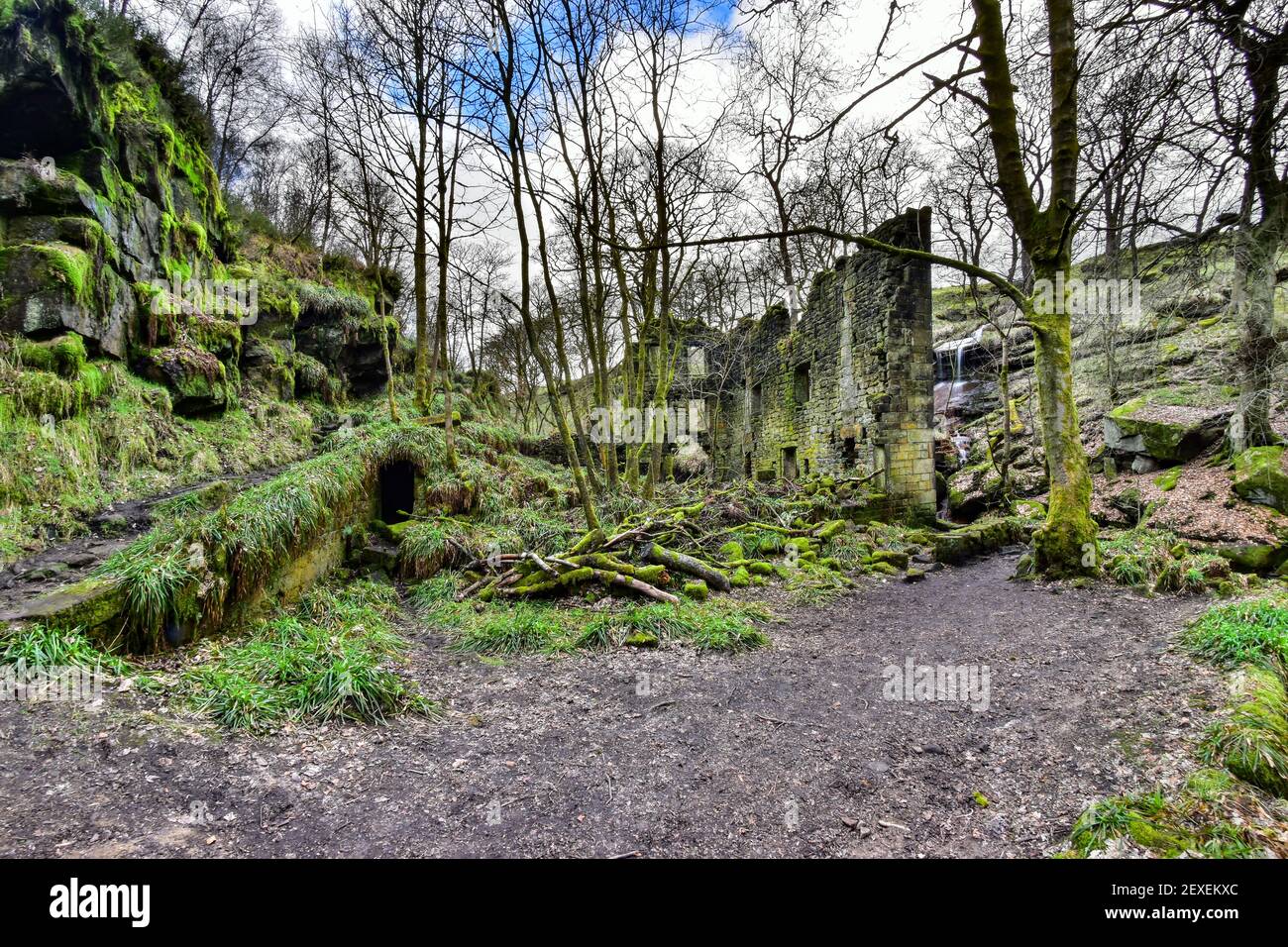 Staups Mill, Jumble Hole Clough, Hebden Bridge, Calderdale, West
