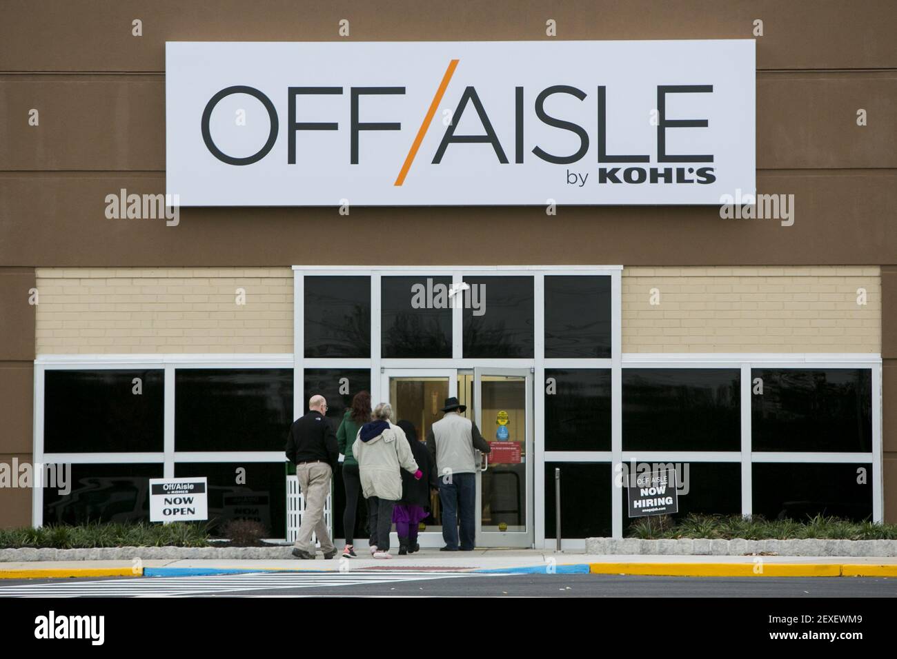 A logo sign outside of an OffAisle by Kohl's retail store in Cherry Hill, New Jersey on