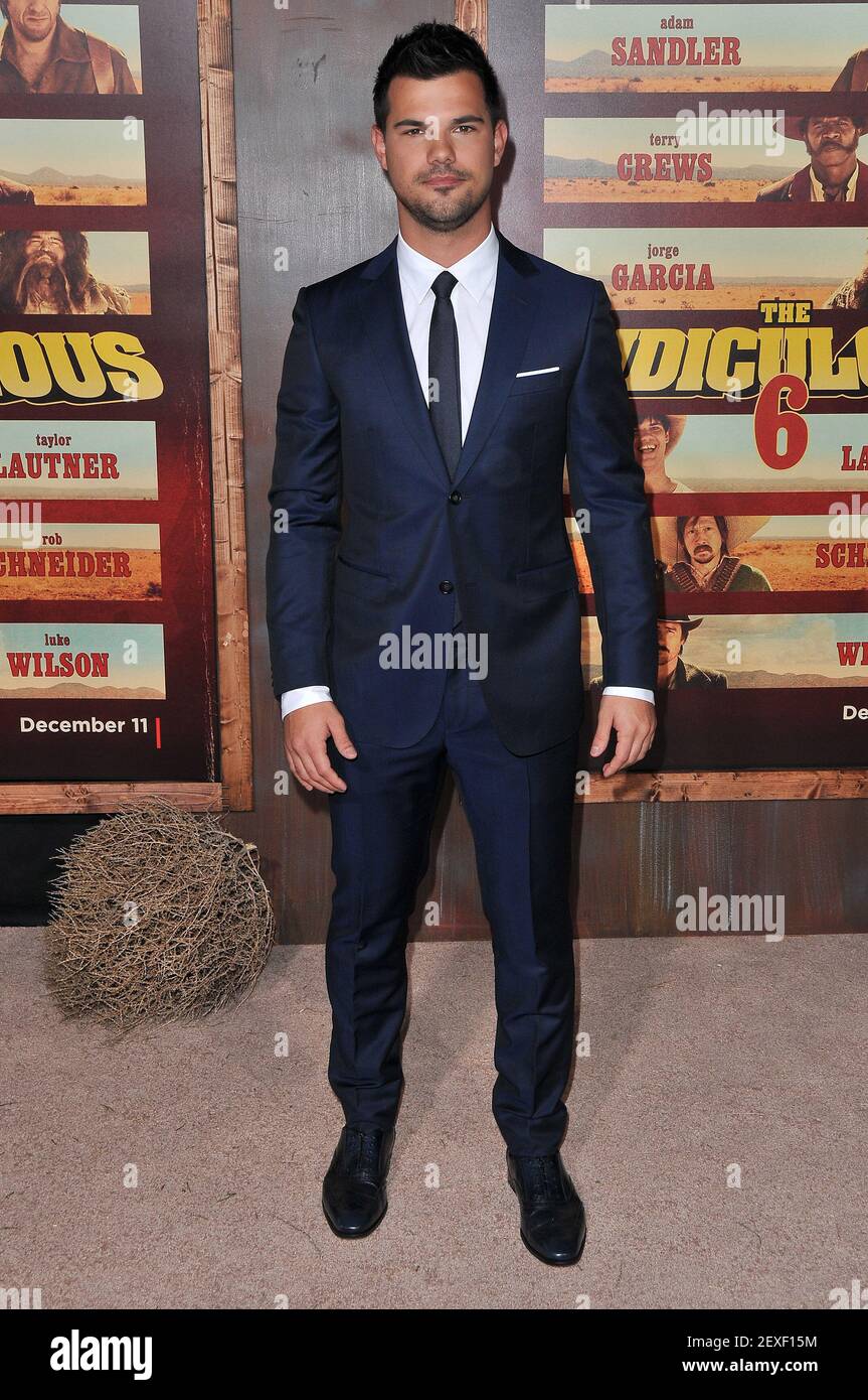 Taylor Lautner at Netflix's 