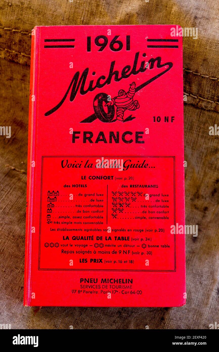 洋書 MICHELIN FRANCE 1994 Red Guide francais Michelin Red Guide (Michelin Red Hotel & Restaurant Guides