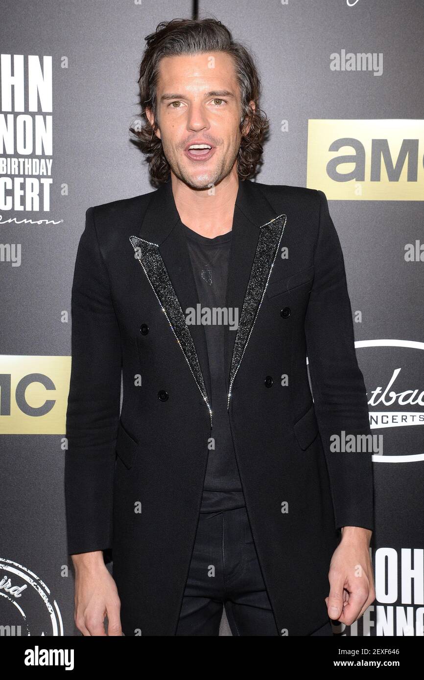 Recording artist Brandon Flowers attends the Imagine: John Lennon 75th