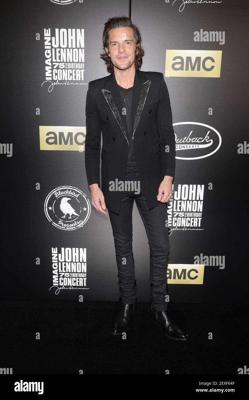 Recording artist Brandon Flowers attends the Imagine: John Lennon 75th