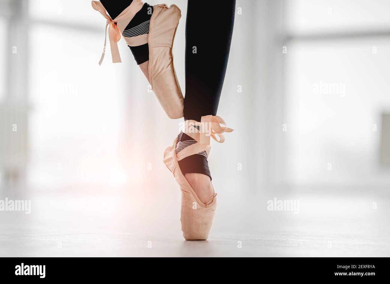 Ballerinas can stand on their