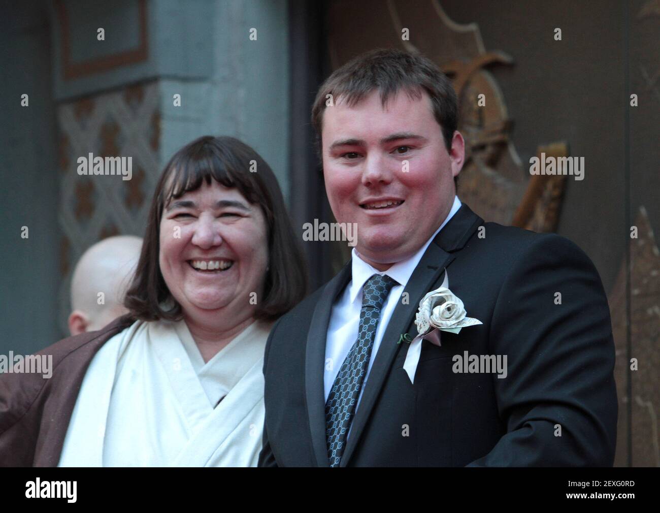 Andrew Porters attends A Star Wars Themed Wedding held at TCL Chinese ...