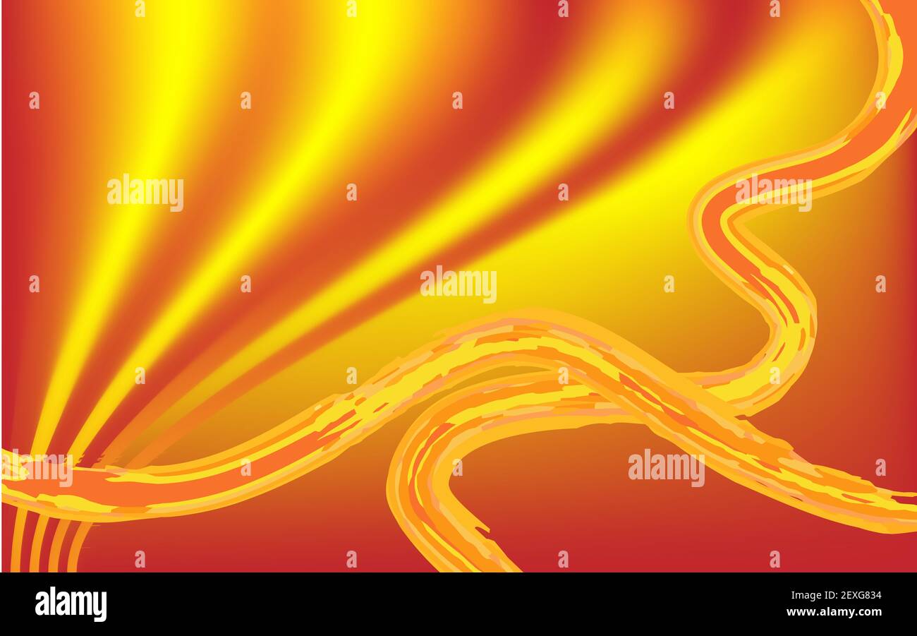 Abstract yellow lines Stock Photo Alamy