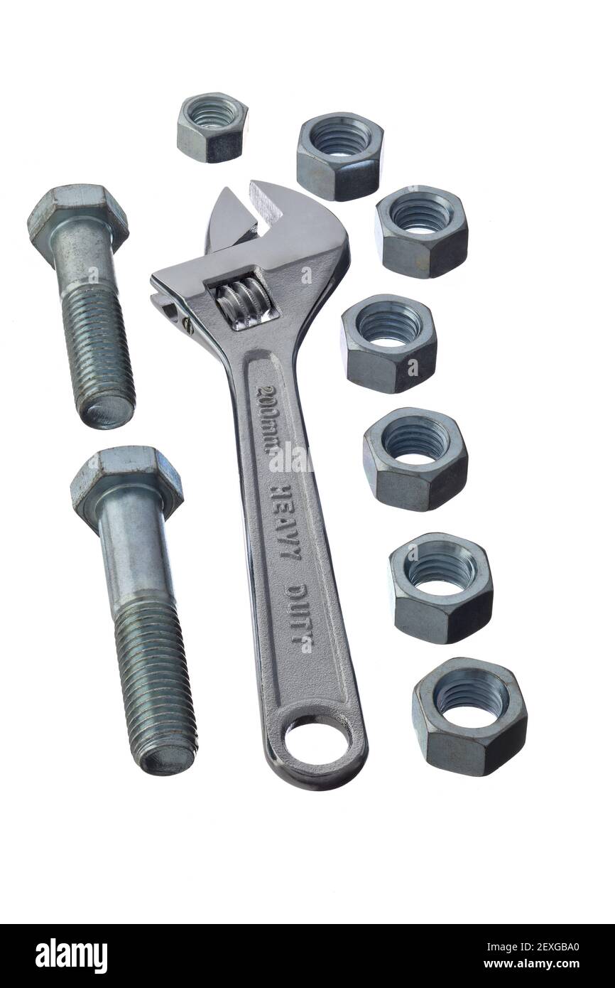 Metal tools Stock Photo