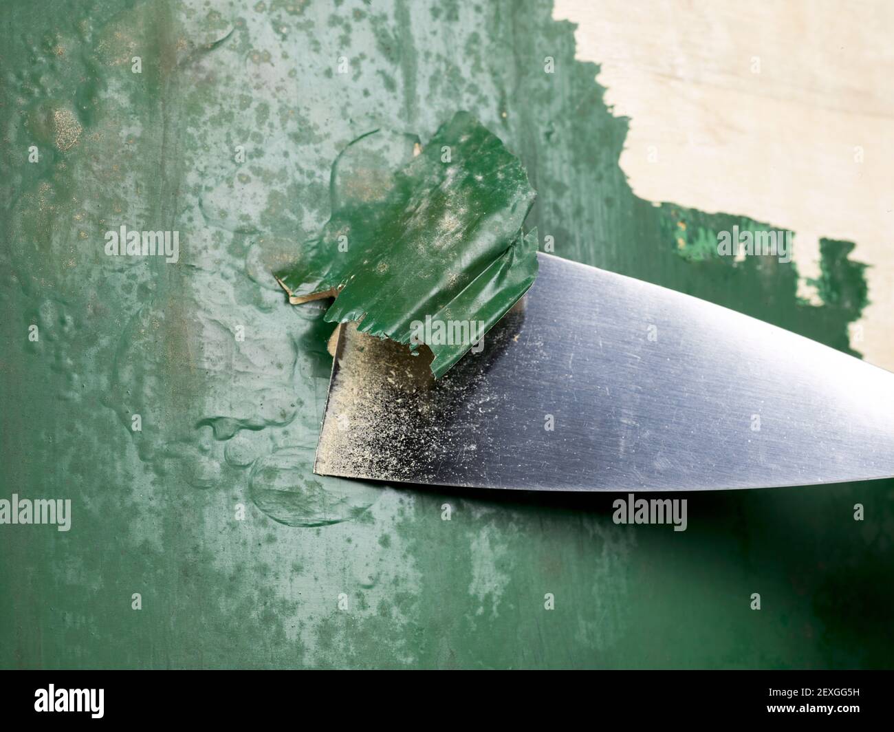 Remove paint on macro Stock Photo Alamy