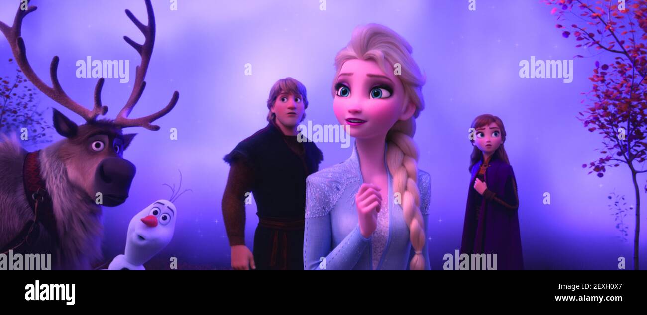 Anna elsa princess movie hires stock photography and images Alamy