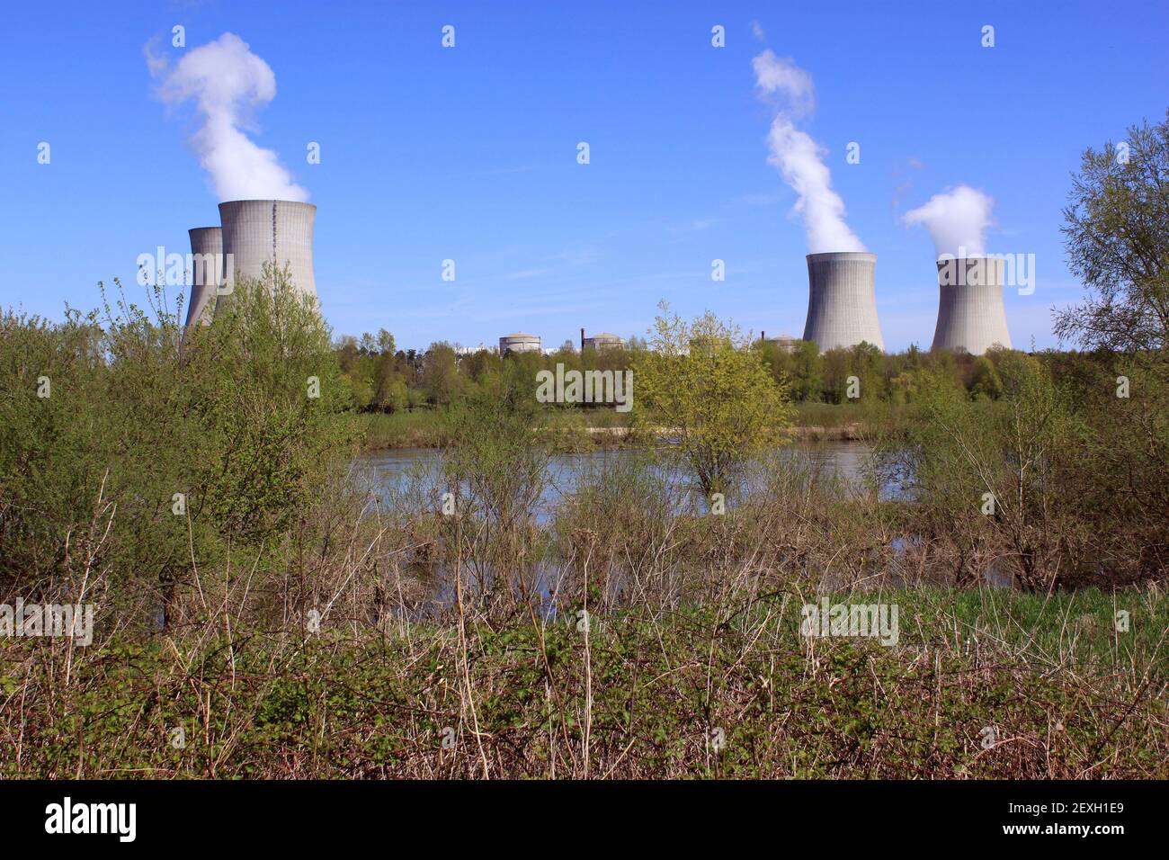 Nuclear power Stock Photo
