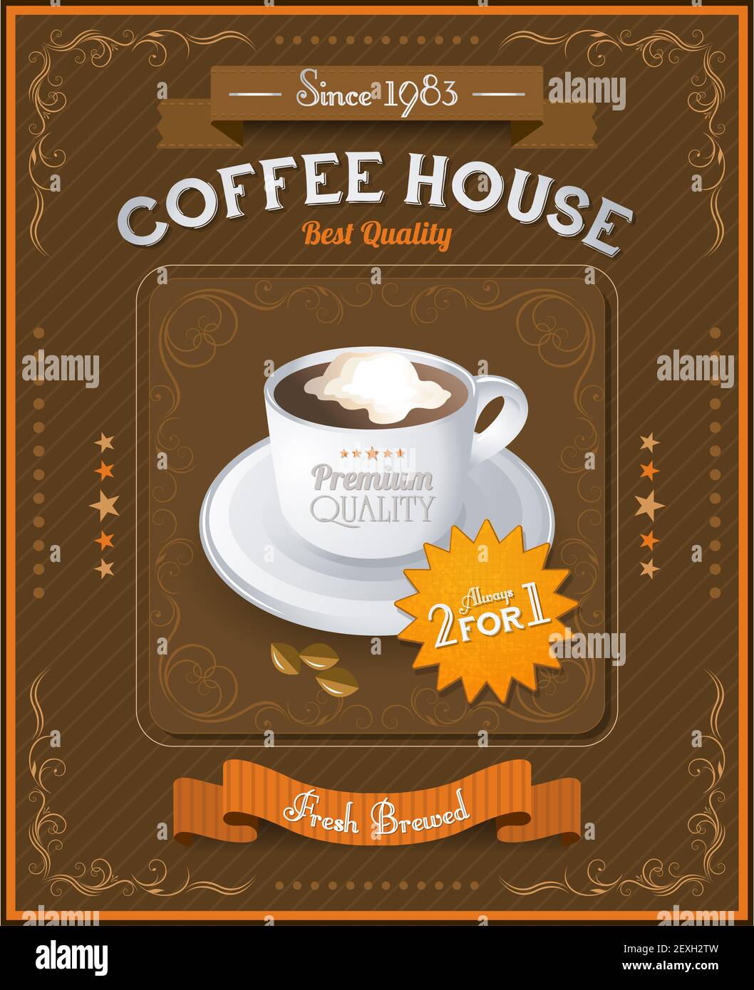 coffee advertisement vintage high resolution stock photography and images alamy