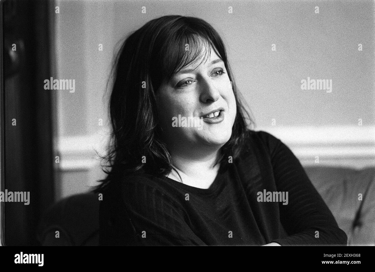 Julie Burchill authoress Stock Photo