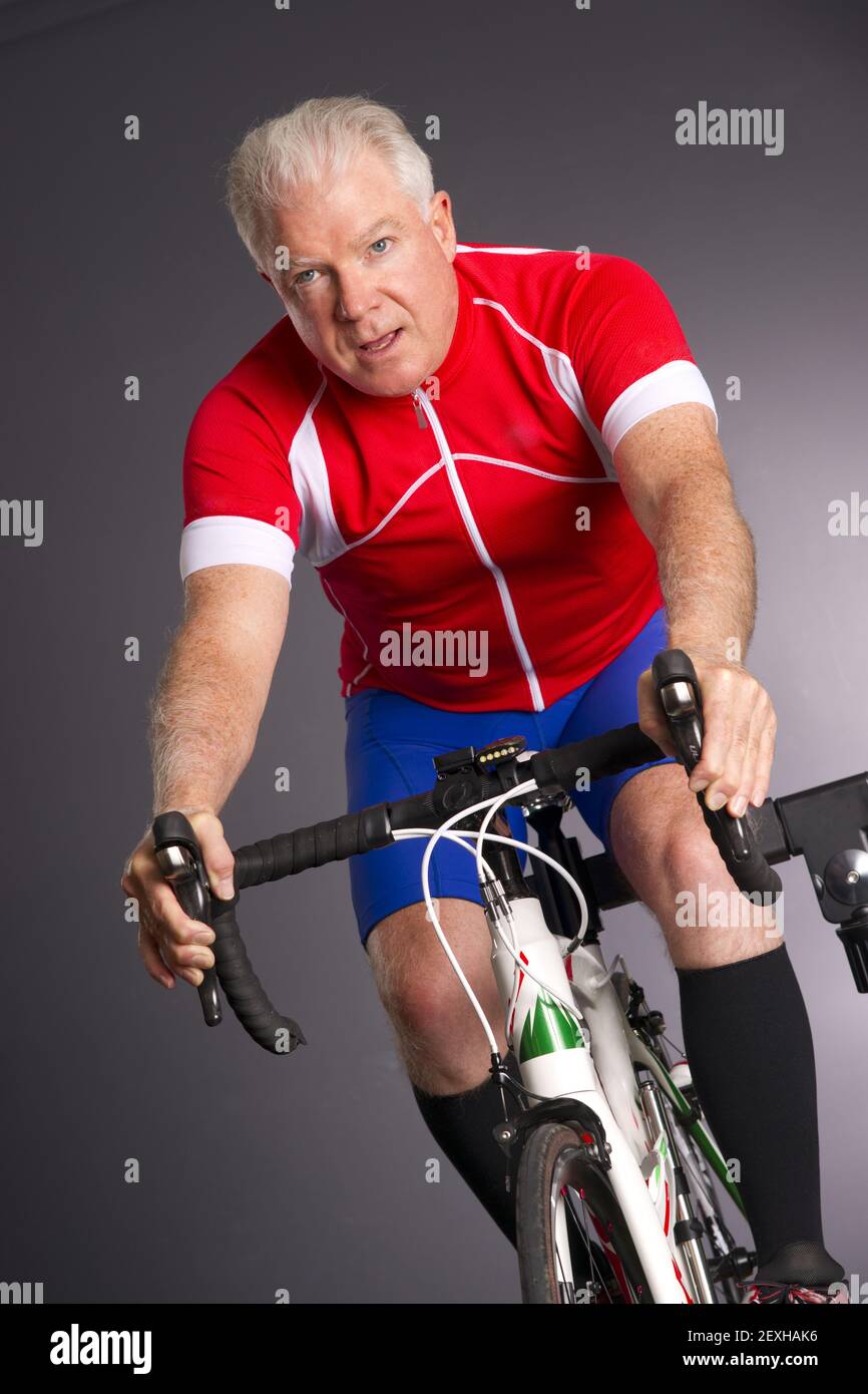 Bike Owner Pedals Bicycle Mounted Maintain Adjust Gearbox Gear Shifter