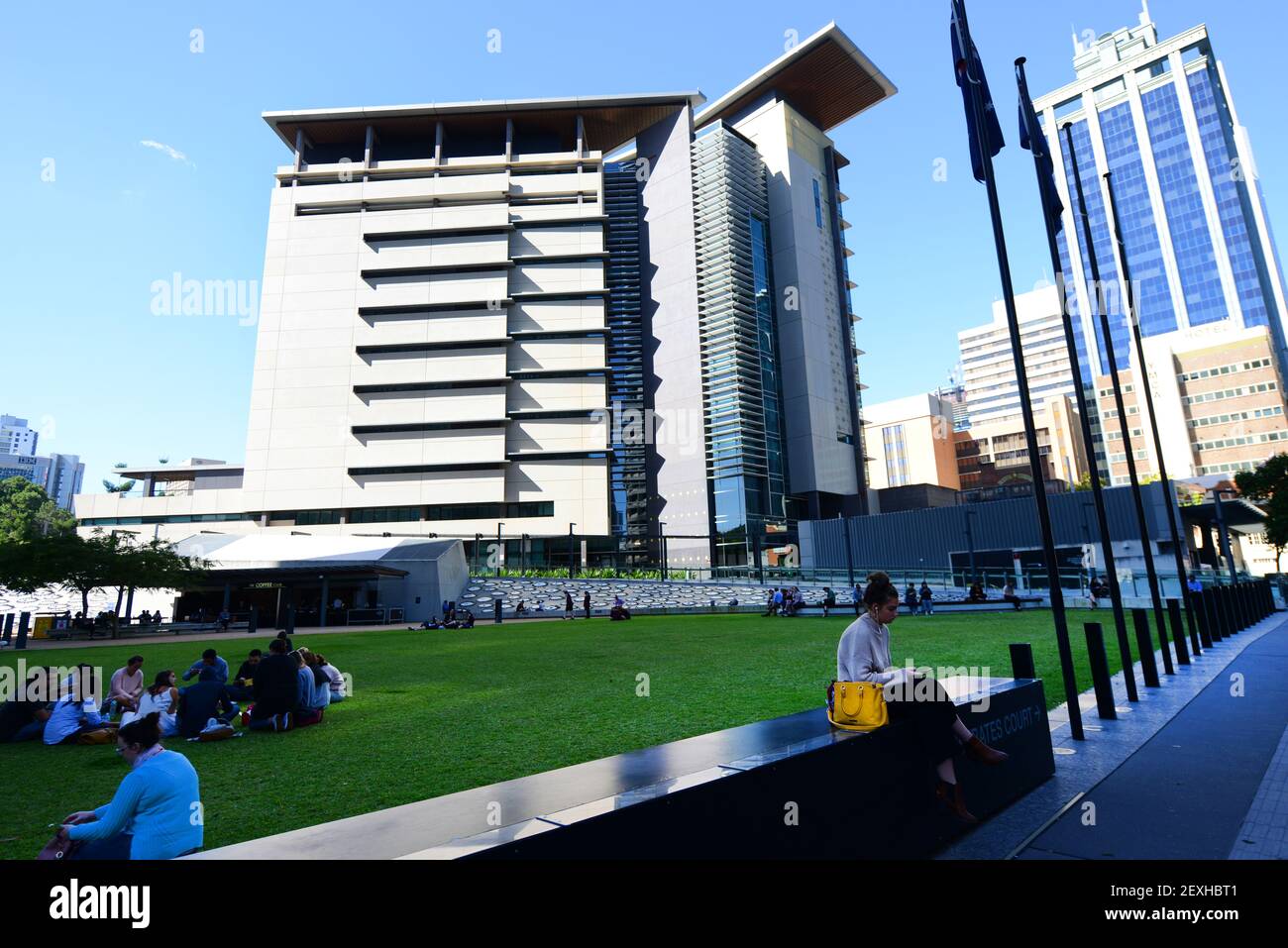 Brisbane Magistrates Court building Stock Photo Alamy