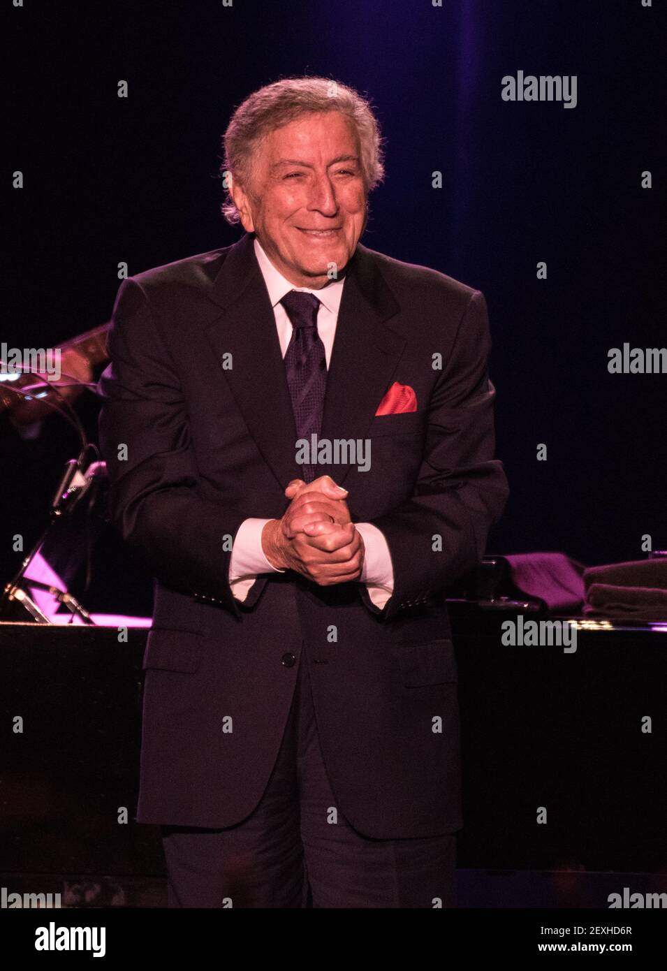 Tony Bennett Performs at the City National Civic on November 5, 2016 in San Jose, California.(Photo by Chris Tuite/ImageSPACE) *** Please Use Credit from Credit Field *** Stock Photo