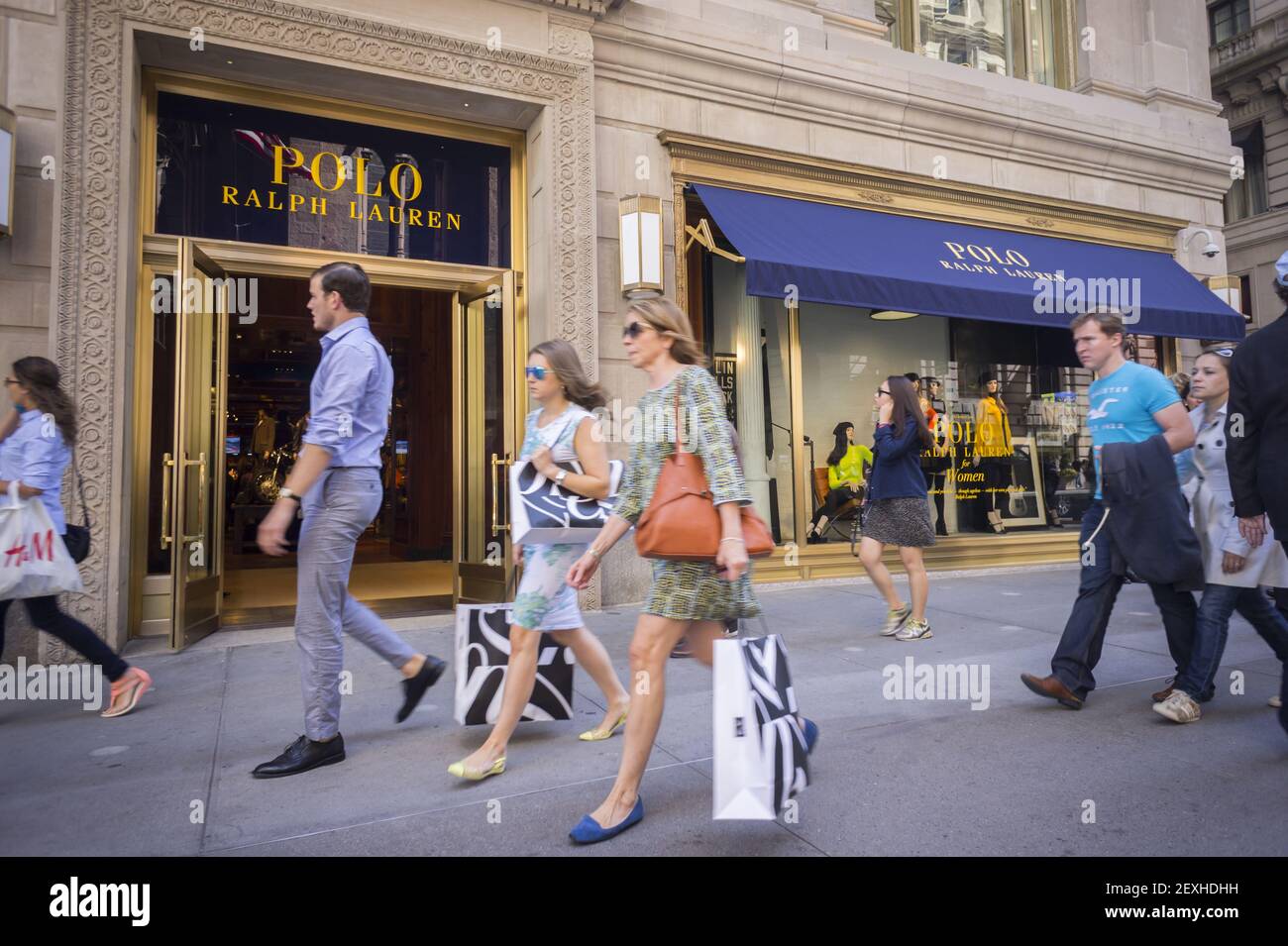 The brand new Polo Ralph Lauren store of Fifth Avenue in New York on  Friday, September 12, 2014. The Ralph Lauren Corp. announced that it will  be shuttering its flagship Polo store