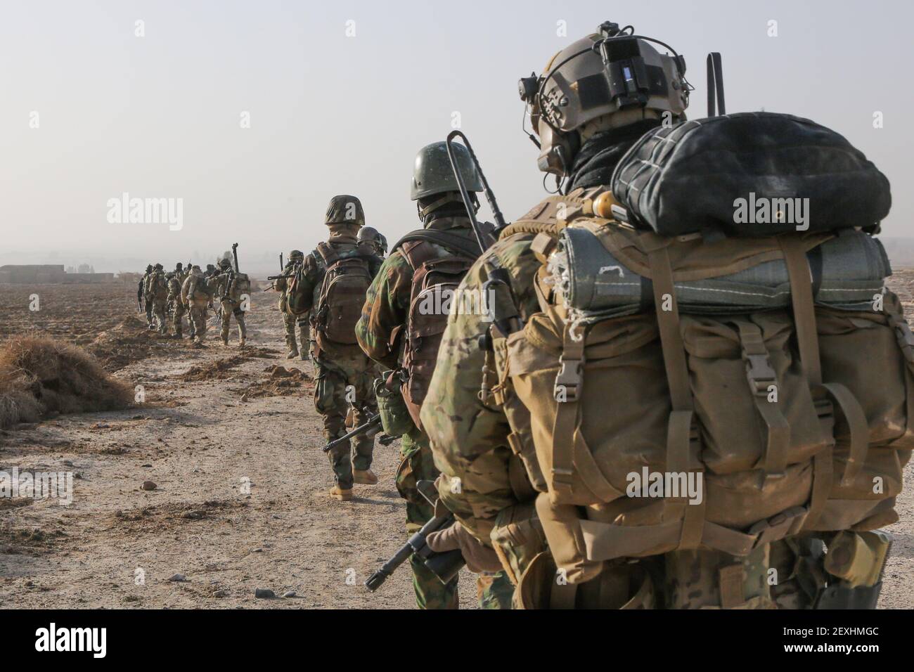 A U.S. Special Forces Soldier with Combined Joint Special Operations ...