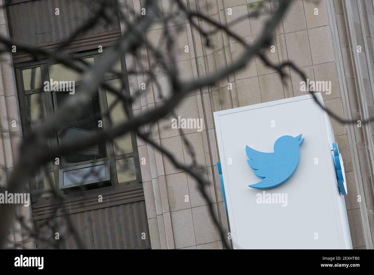 The new headquarters building of Twitter in downtown San Francisco ...